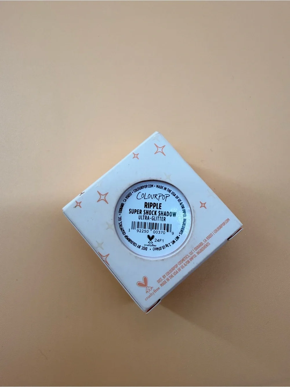 ColourPop Super Shock Shadow - Sparkling Purple Glitter Eyeshadow